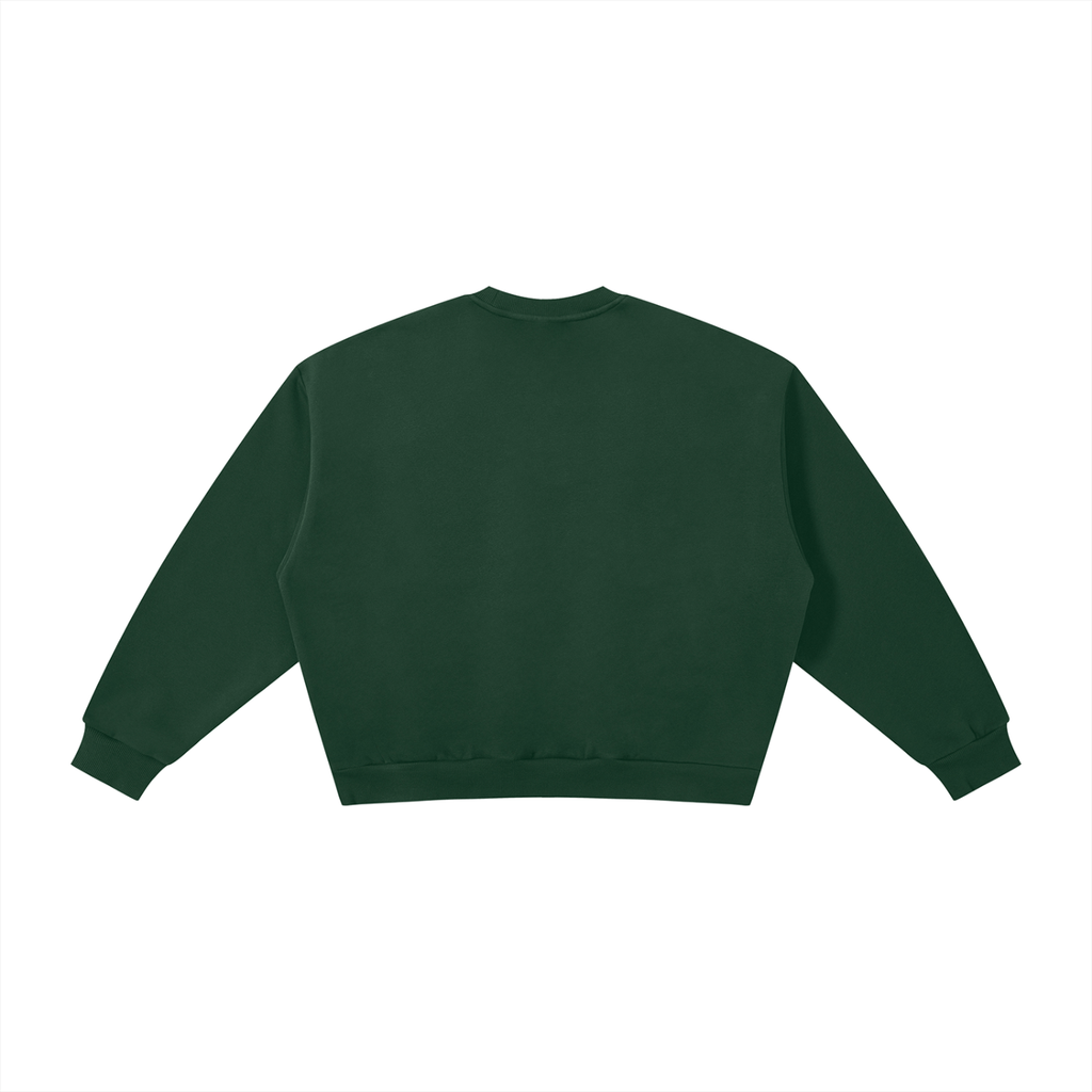 Boxy Fleece Crewneck Sweatshirt